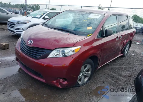 2016 Toyota Sienna L 7 Passenger from USA, damaged, VIN 5TDZK3DC7GS752874